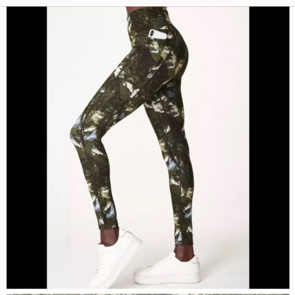 Sweaty Betty Camouflage Print Leggings